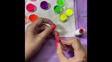 Stamping with pigments tutorial