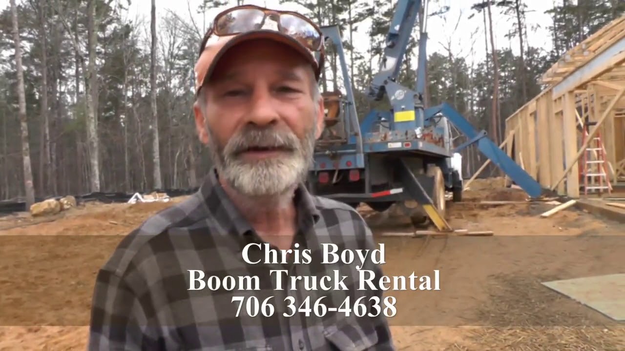 Boom Truck Rental Rome, Ga. 706 346 4638 Cartersville UNCUT YouTube