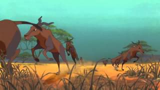 Kiara Gets Annoyed When Timon And Pumbaa Get In The Way Of Her Hunting Run