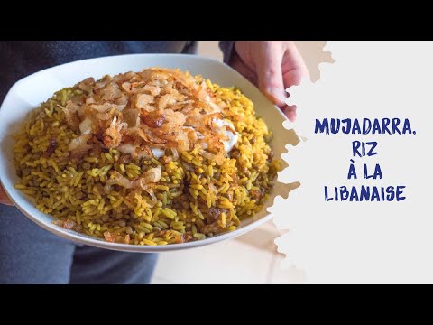 mujadarra,-le-riz-aux-lentilles-à-la-libanaise