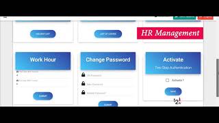 College Management System || Degree College || HR Management Module screenshot 5