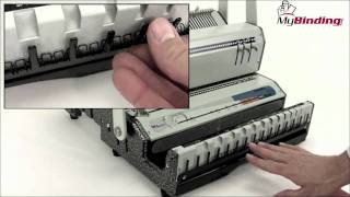 Akiles DuoMac 431 Demo of 3:1 Wire Binding - AKDUOMAC431