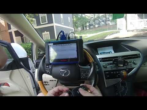 Авто Ключник Из Америки / LEXUS RX350 2010 / AUTEL IM508 AP112 / Обучение Нового Ключа ПОЛНАЯ УТЕРЯ