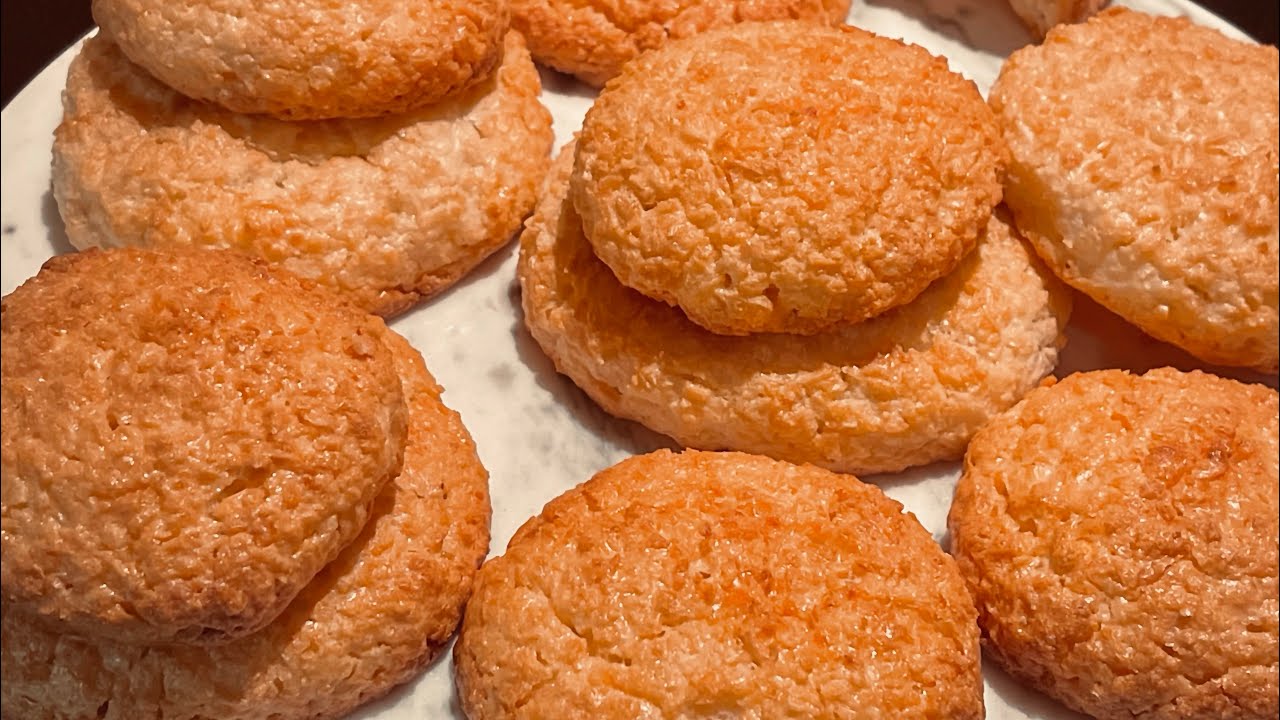 بثلاث مكونات اقتصادية 👌#بطريقة أشهر المحلات واسرار نجاح #وصفة اقراص 🥥مضمونة مليون 💯بدون خلاط