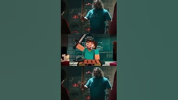 This Is A Crafting Table - A Minecraft Movie VS Animated