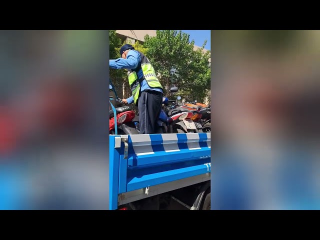 Gran operativo de tránsito y secuestro de motos en Salta
