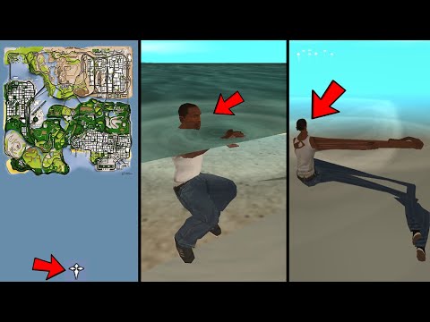 HARİTANIN SINIRLARI DIŞINA ÇIKARSANIZ NE OLUR? | GTA San Andreas