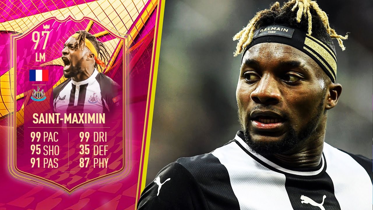 WOW! You NEED This Card!! 🤯 97 Futties Saint-Maximin Player Review! FIFA 22 Ultimate Team