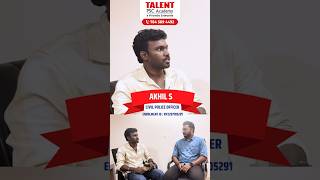 Congrats💯Akhil S 🔥 | Civil Police Officer | Success | Psc Motivation #cpo #motivation #successstory