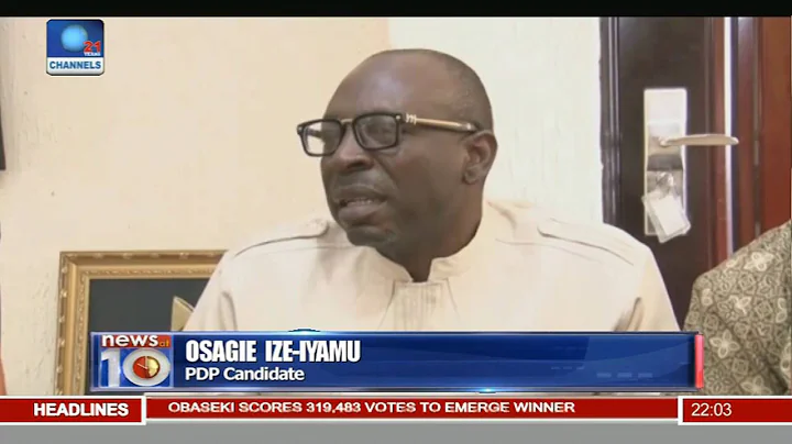 Edo Governorship Poll: APC Candidate Attributes Victory To People's Trust