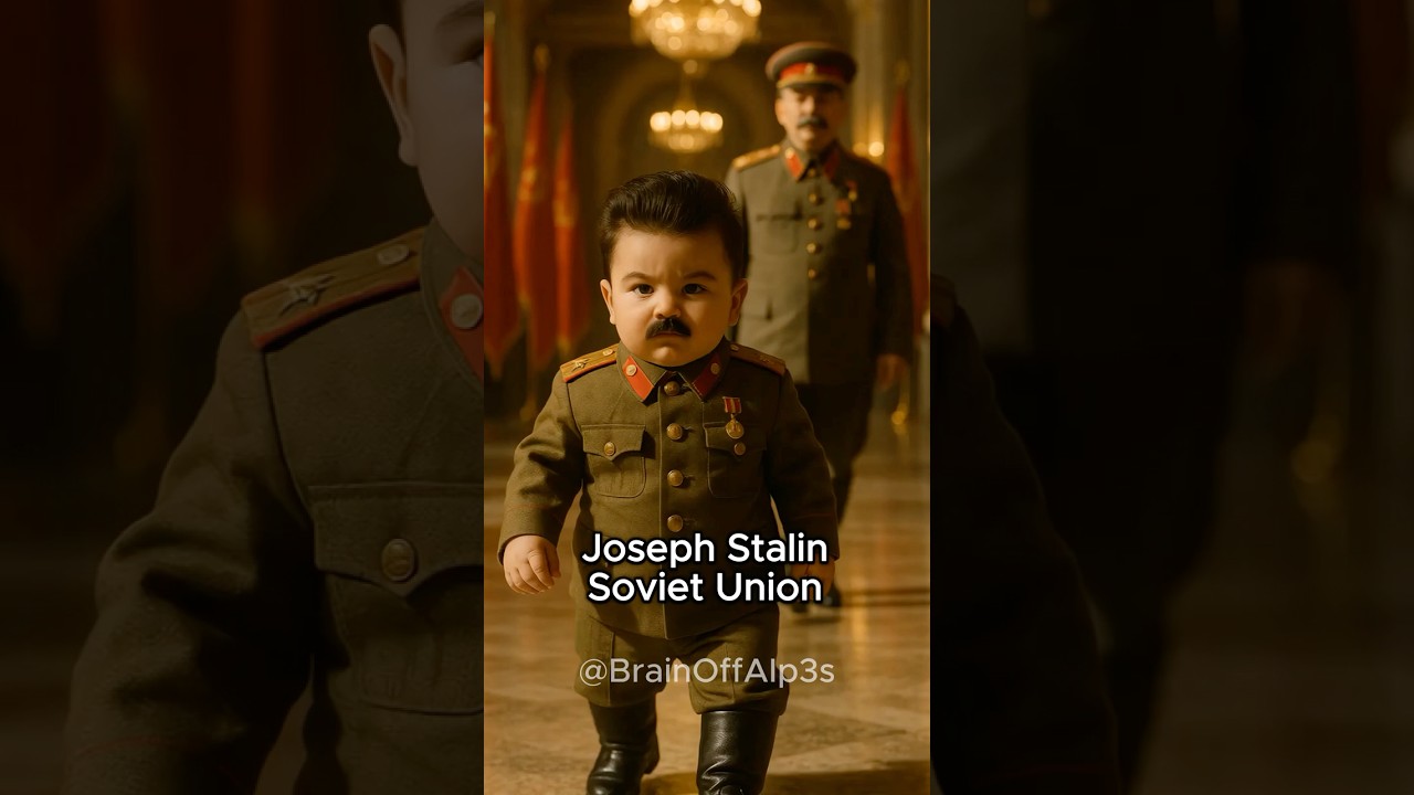 The Most Powerful World Leaders&hellip; as Babies 👶 #shorts