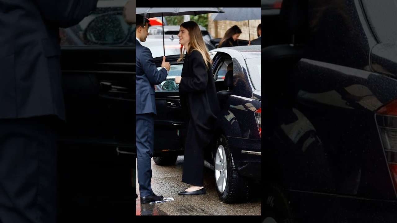 Princess Sofia and her boyfriend at Irene's funeral! 