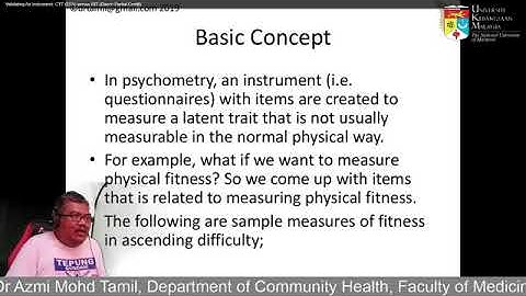 FK6163 Questionnaire Validation - EFA & Rasch Partial Credit