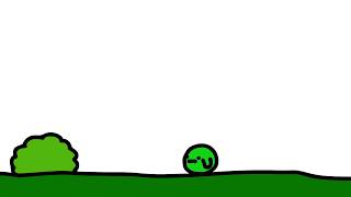 Bob the ball gets dragged into a bush 2