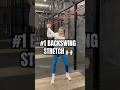 #1 BACKSWING STRETCH FOR GOLFERS ⛳️ #golfexercise #golfswing