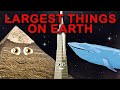 Largest Things on Earth Size Comparisons | 3D Size Comparison Compilation