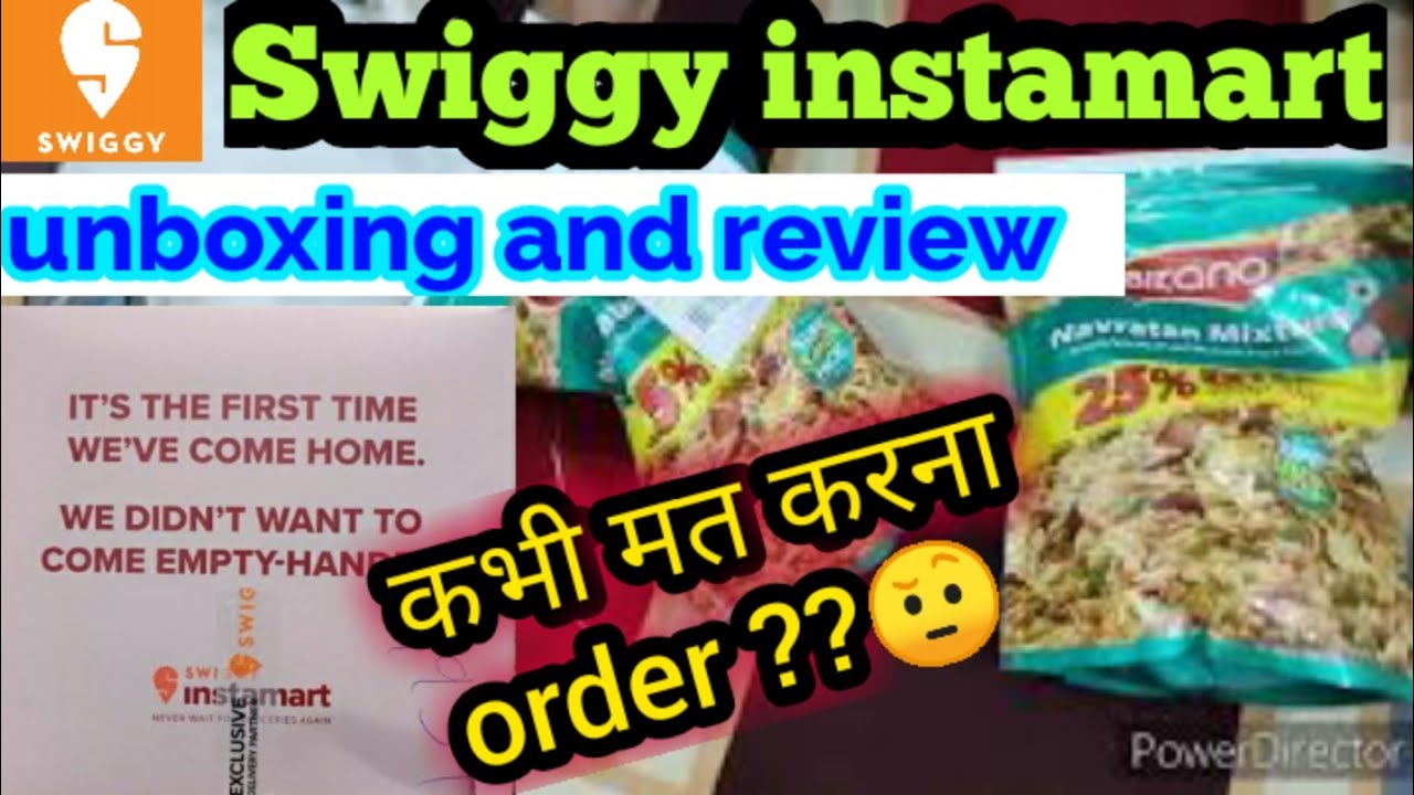 Swiggy Instamart Order Review Swiggy Instamart Order Unboxing Swiggy Instamart Order Review Swiggy Instamart Order Unboxing