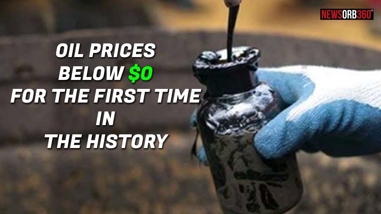 OIL PRICES BELOW 0 FOR THE FIRST TIME IN THE HISTORY YouTube