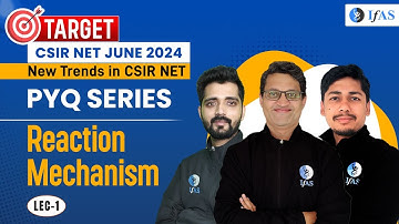 CSIR NET June 2024 | Reaction Mechanisms | New Trend In CSIR NET | PYQ