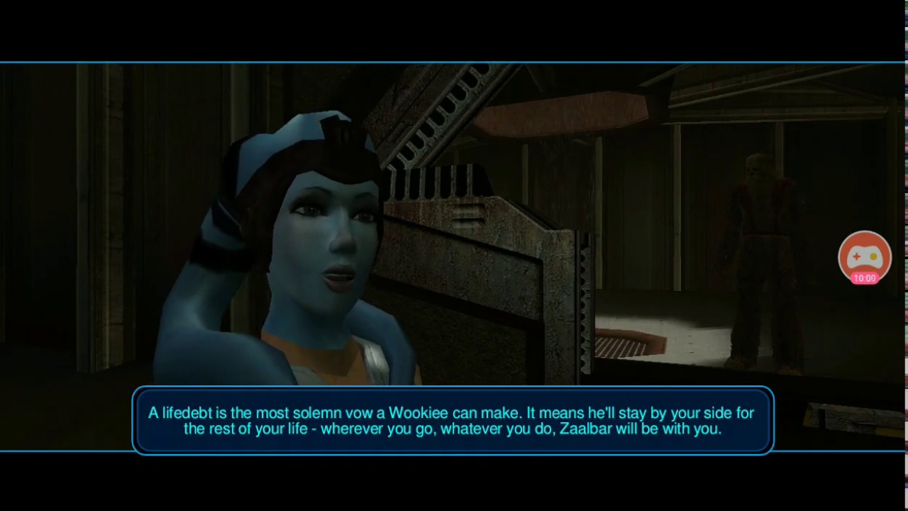 Zaalbar's life debt star wars knights of the old republic episode 13