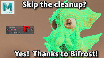 Skip manual mesh cleanup with Bifrost!  Prep for Remesh and Retopologize even quicker! [MAYA 2020]