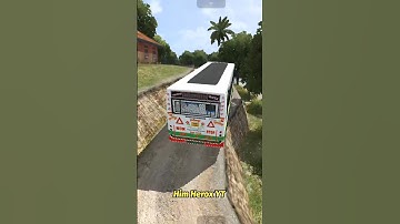 HRTC Ashok Leyland bs6 ordinary Trail Mod || New HRTC Mod || Bussid | Him Herox #hrtc #bussidnewmods