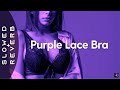 Tate McRae Purple Lace Bra S L O W E D R E V E R B Tate McRae Purple Lace Bra S L O W E D R E V E R B