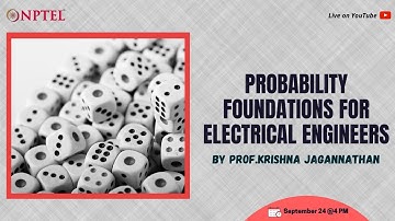 LIVE - Probability Foundations for Electrical Engineers