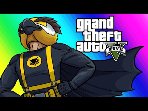GTA5 Online Funny Moments - New Superhero Car and Fighting for Frank!