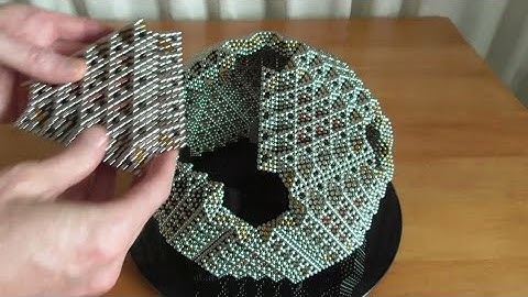Supersized Octahedral Icosahedron And Dodecahedron | Tutorial | 10800/16200 Neodymium Magnetic Balls