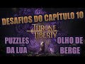 DESAFIOS DO CAPÍTULO 10  - PUZZLES DA LUA e OLHO DE BERGE