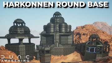 Harkonnen Round Base | Dune: Awakening | Speed Build
