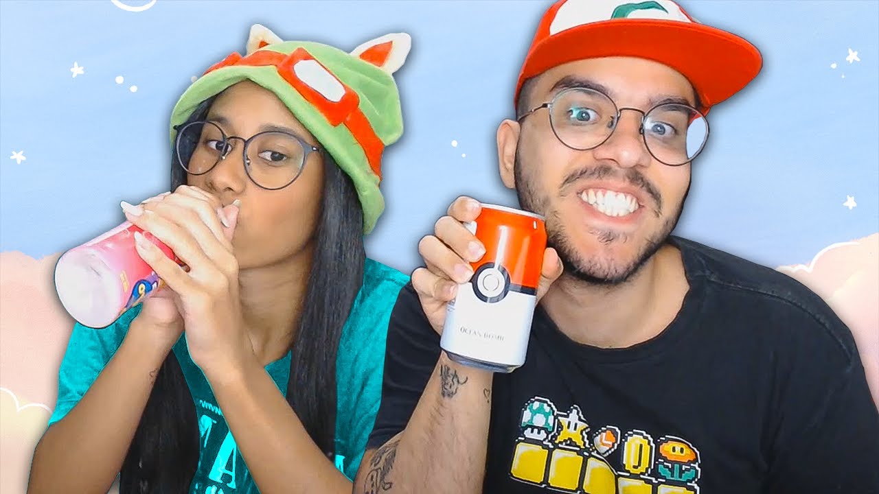 PROVANDO REFRIGERANTES DO JAPÃO