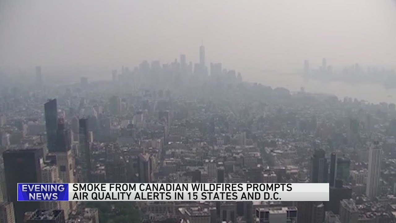 Canada wildfires are leading to air-quality alerts in US. Here's why ...