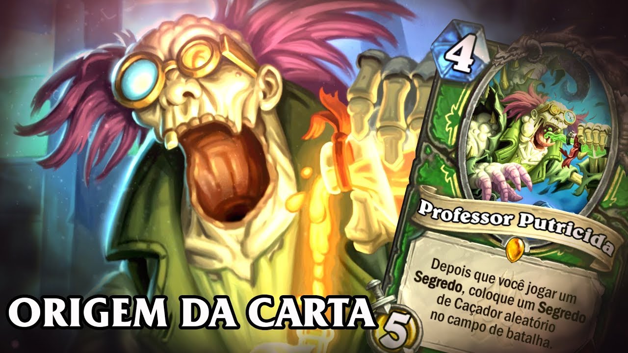 Professor Putricida - Origem da Carta