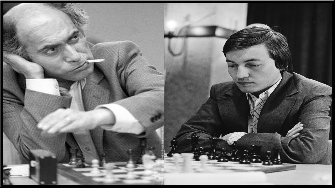 Mikhail Tal SACRIFICA 2 TORRES contra Anatoly Karpov - Bruselas 1987