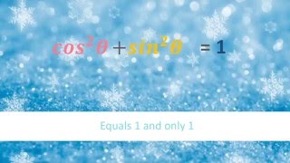 中學數學歌 Trigonometric Identities Song (三角學恆等式歌字幕版）
