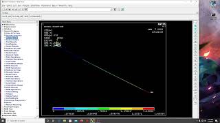 Determine The Natural Frequency And Mode Shapes Of A Cantilever Beam Under UDL