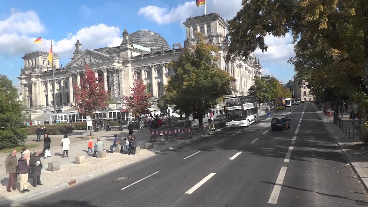 Bus Fahrt in Berlin: Buslinie 100 Zoologischer Garten - Alexanderplatz