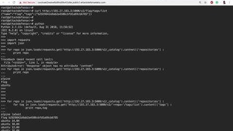 Insecure Docker Registry I