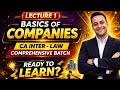 Lecture 1 I Law CA Inter I Comprehensive Batch