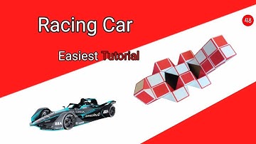 How to make a Racing Car with Snake Cube