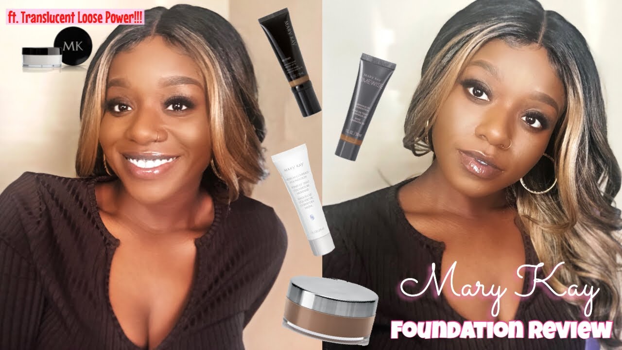 Most Natural, Beautiful Foundation Review ft. MaryKay& MK Translucent ...