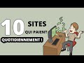 10 sites web qui vous paieront quotidiennement   travail facile  domicile sans exprience