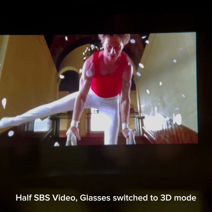 Xreal One AR Glasses supports Half SBS 3D mode