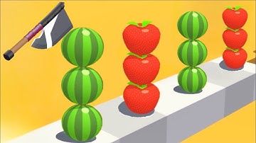 ASMR Slicing Game! Top Mobile Game! Relaxing sounds! Satisfying Video