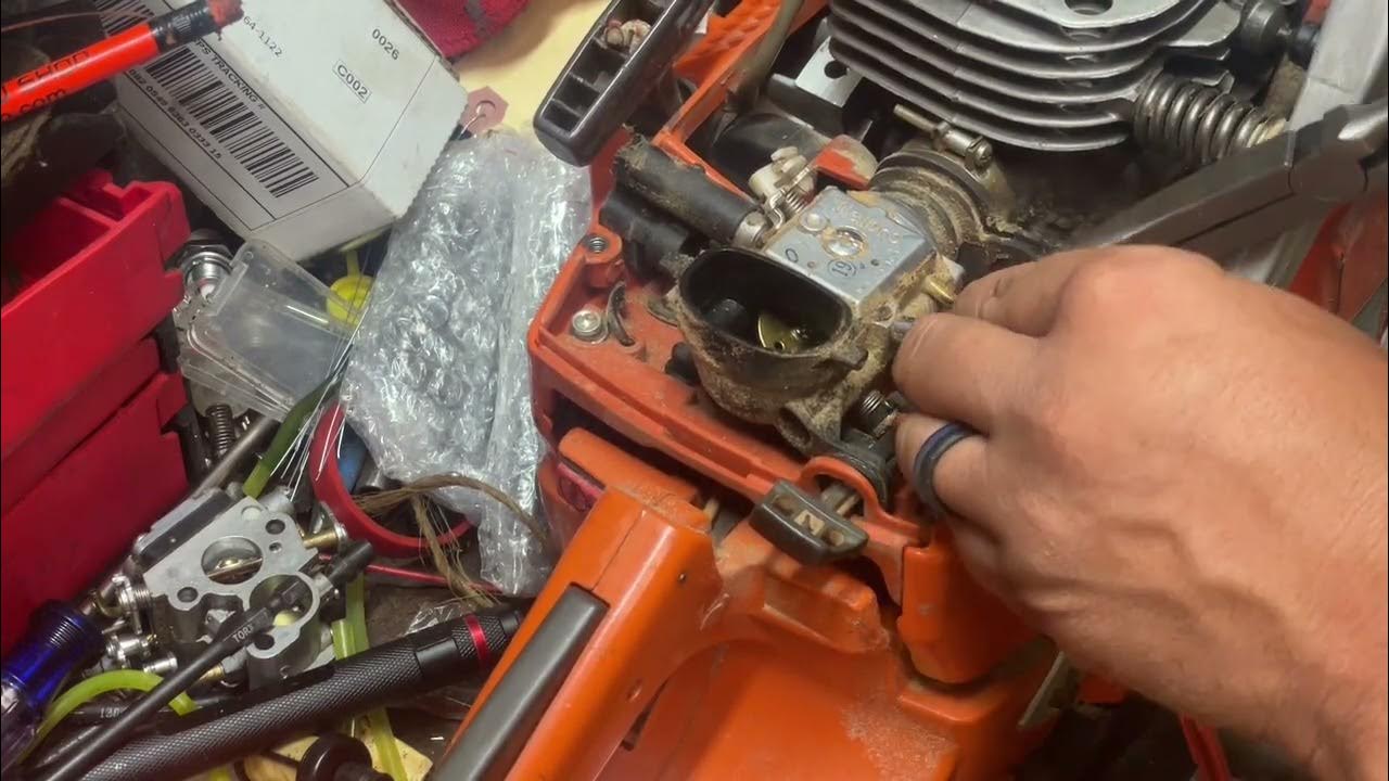 Husqvarna 371 XP Impulse Line Replacement YouTube