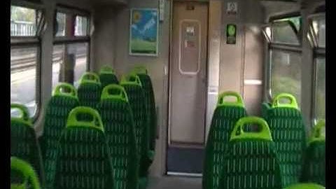 Inside London Midland Class 153 DMU Interior, 153356 (11th August 2010)