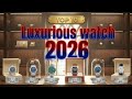  TOP 10 MOST  EXPENSIVE LUXURY WATCH BRAND'S 2026 !  