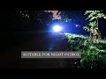 Odear super bright torch searchlight handheld portable led spotlight usb rechargeable flashlight